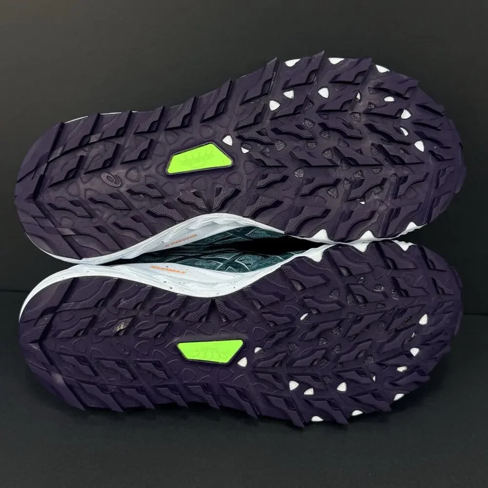 🔥 ASICS Gel Trabuco 10 Women’s 7.5 Misty Pine Soft Sky Trail Running Shoes